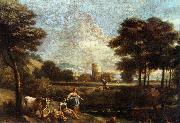 Landscape with Shepherds and Fishermen ZAIS, Giuseppe